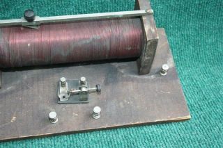 Home Brew Crystal Radio Set Receiver Detector 1 Coil Vintage 3