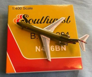 Aeroclassics 1/400 Southwest Airlines 727 - 291 N406bn - Very Rare 2009 Model