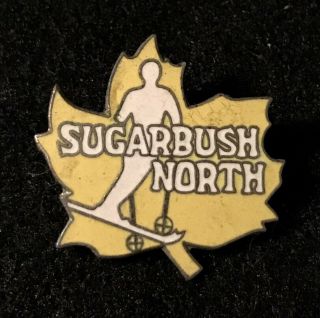 Sugarbush North Skiing Ski Pin Vermont Vt Resort Travel Souvenir Lapel