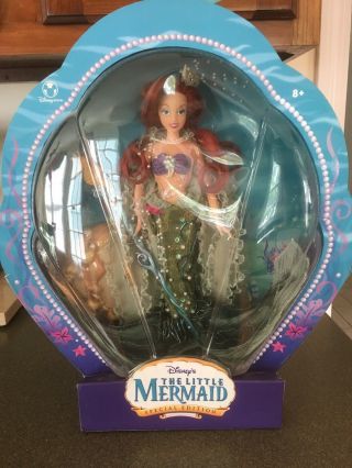 Rare Little Mermaid Ariel Doll Limited Special Edition Retired 2006 Disney 11 "