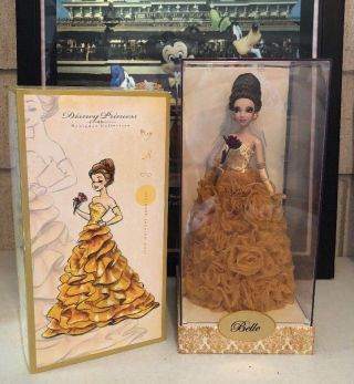 Designer Disney Store Beauty And The Beast Princess Belle Doll Le 2231/8000