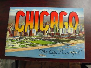 Vintage 1940s Chicago The City Souvenir Booklet 2