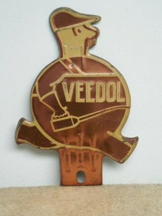 Veedol License Plate Topper