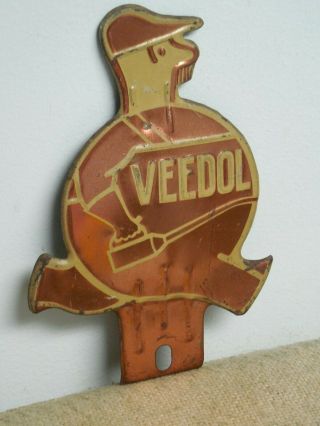 Veedol License Plate Topper 2
