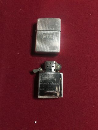 Vintage Sterling Silver Zippo Lighter