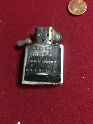 Vintage Sterling Silver Zippo Lighter 6