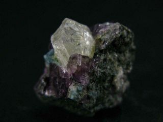 Phenakite Phenacite & Fluorite & Beryl Crystal From Russia - 0.  8 " - 5 Grams
