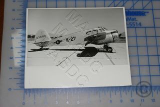 B&w 8x10 Aircraft Photo - Cessna At - 17 Bobcat 42 - 38908 @ Buchanan 1946