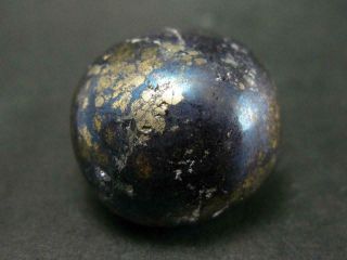 Rare Covellite Covelite Tumbled Piece From Peru - 1.  1 " - 27.  6 Grams