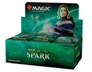 War Of The Spark Factory Booster Box Magic Mtg