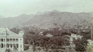 1889 HAWAIIAN ALBUMEN PHOTO IOLANI PALACE HAWAII ANTIQUE CDV ARTIFACT 4