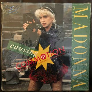 Madonna Causing A Commotion 12 " Maxi Mixes Record Canada Edition 1987