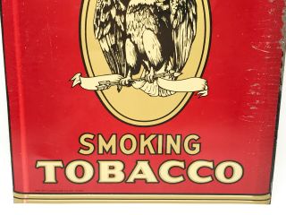 Vintage Union Leader Smoking Tobacco Tin Metal Sign SCP 4