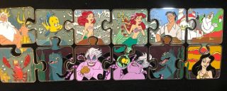 Character Connection The Little Mermaid Pin Set