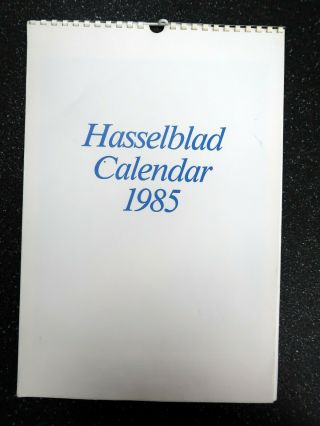 Hasselblad Nasa 1985 Calendar