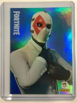2019 Panini Fortnite Trading Card - Foil Card Wild Card 298 Legendary Outfit