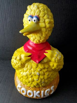 Vintage Muppets Inc.  Sesame Street Big Bird Cookie Jar