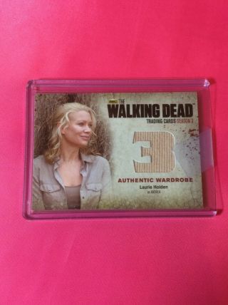Walking Dead Season 3 Part 2: Wardrobe Card M34 Andrea/laurie Holden (n204)