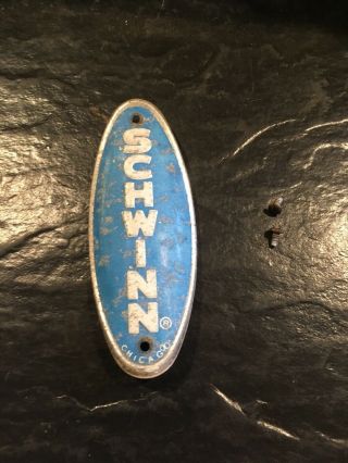 Schwinn Bicentennial Stingray Fair Lady Head Badge And Screws