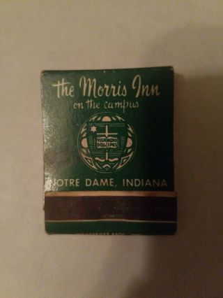 Vintage,  Matchbook,  The Morris Inn,  On Campus At Notre Dame South Bend,  Ind,