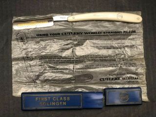 Cutlery World First Class Solingen 5/8” Straight Razor