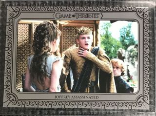 Game Of Thrones Inflexions Rittenhouse Silver Parallel Card 62 - 26/75