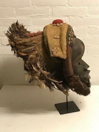 181113 - Old Tribal African Mask From The Dan Guere - Liberia.