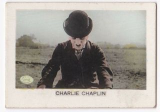 Charlie Chaplin Card 305 Real Filmphotos Handcolored From Orami Dresden 1932