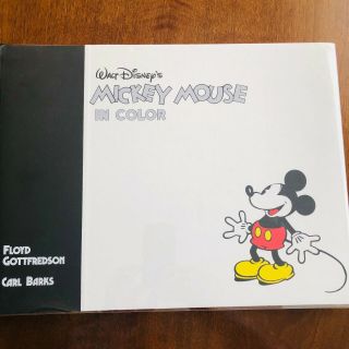 Walt Disney Mickey Mouse In Color Signed Floyd Gottfredson Carl Barks 1499/3000