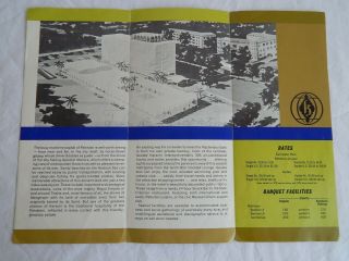 Pakistan Hotel Karachi Intercontinental Hotel Grand Opening Brochure 1964 2