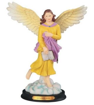 10 " Archangel Jofiel Statue Sculpture Figure Figurine Angel Saint Santo