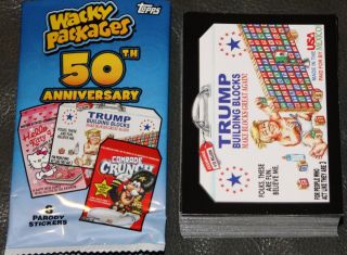 2017 Wacky Packages 50th Anniversary Complete Set 90 Cards Garbage Pail Kids
