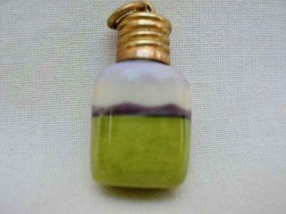 Rare Antique Miniature Porcelain Perfume Bottle. 2