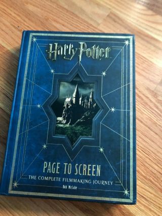 Harry Potter Page To Screen The Complete Filmmaking Journey