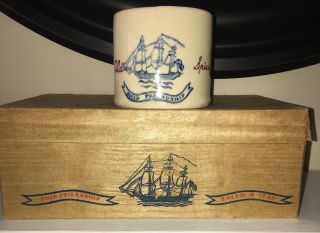 Vintage Old Spice Shaving Mug And Box