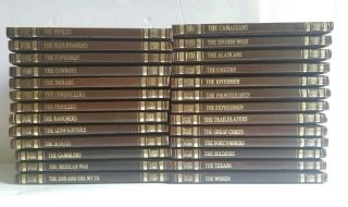 Time Life Old West Complete Book Set 26 Volumes