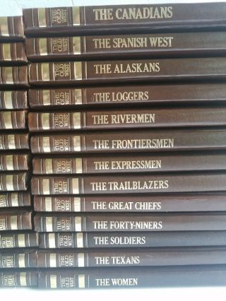 Time Life Old West Complete Book Set 26 Volumes 3