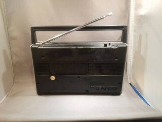 Vintage 3 Band SONY ICF - 7370W PSB/FM/AM AC Battery Portable Radio 1970’s 2