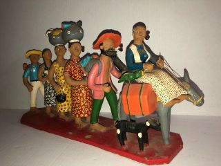 Obras De Arte Old Mexican Folk Art Terra Cotta South American Pottery Signed