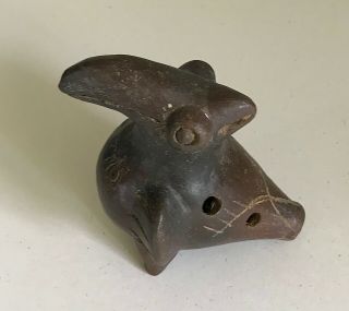 Mexican Pottery Bird Whistle Pre Columbian Type Teotihuacan Mayan Aztec 1 Of 2