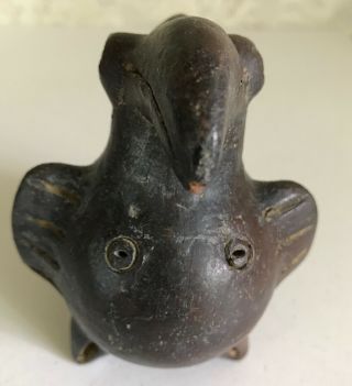 Mexican Pottery Bird Whistle Pre Columbian Type Teotihuacan Mayan Aztec 1 of 2 5
