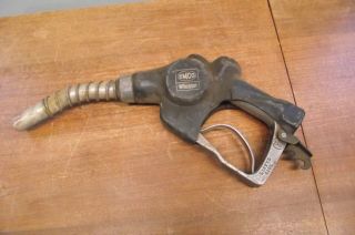 Vintage Emco Wheaton Gas Pump Handle / Nozzle