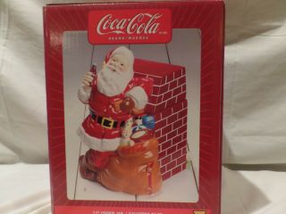 Coca - Cola/ Santa Claus Cookie Jar By Gibson 2005