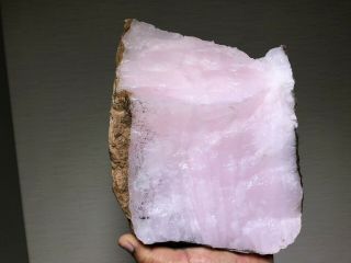AAA TOP QUALITY MANGANOAN CALCITE ROUGH 22.  5 LBS FROM AFGHANISTAN 6