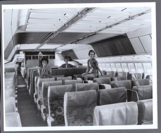 Psa Pacific Southwest Airlines Lockheed Tristar L1011 Cabin Large Photo