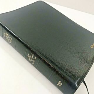 The Ryrie Study Bible Red Letter American Standard Moody Press Black Leather