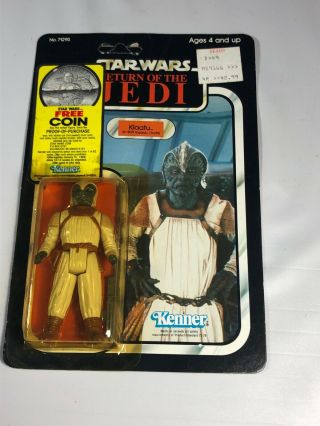 Vintage Star Wars Return Of The Jedi/rotj Klaatu (in Skiff Guard Outfit) Moc 1983