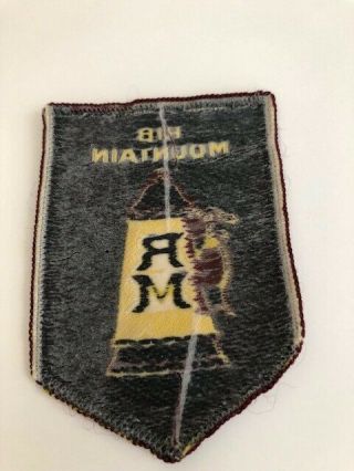 Rib Mountain Wisconsin WI Skiing Resort Ski Area Embroidered Patch Badge 2