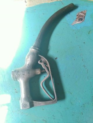 Rare Antique Gas Pump Nozzle • Opw 811 • Vintage Gas Pump Fuel Rubber Nozzle