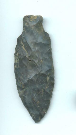 Indian Artifacts - Fine Spear Point - Glovers Cave Site - Arrowhead